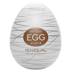 Мастурбатор - яйце Tenga Egg Silky II (Павутина) зображення