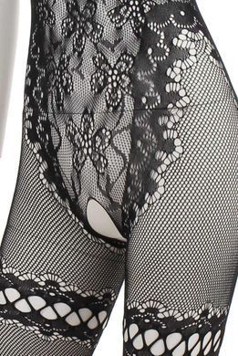 Ажурный бодистокинг с открытым доступом Obsessive Bodystocking F213, размер S/M/L картинка