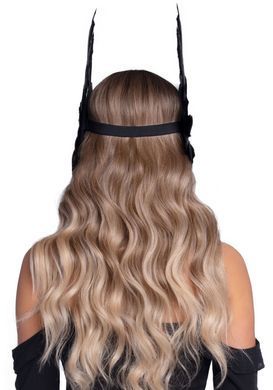 Повязка на голову с перьями Leg Avenue Feather headband White картинка