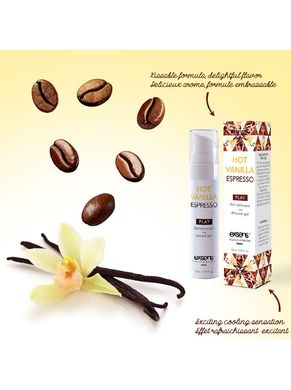 Массажное масло сьедобное разогревающее EXSENS Massage oil Hot Vanilla Ваниль (50 мл) картинка