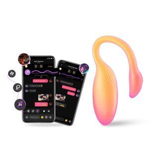 Смарт-виброяйцо Magic Motion Flamingo Max Orange (диаметр 3,2 см) картинка