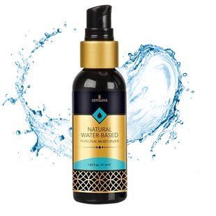 Лубрикант на водній основі Sensuva Natural Water-Based, без запаху (57 мл) зображення