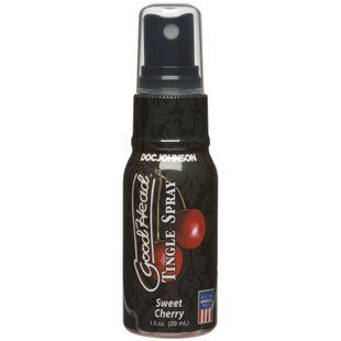 Стимулюючий спрей для мінету Doc Johnson GoodHead Tingle Spray Sweet Cherry, вишня (29 мл) зображення