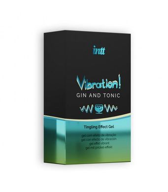 Жидкий вибратор Intt Vibration Gin Tonic, Джин-тоник (15 мл) картинка