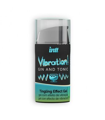 Жидкий вибратор Intt Vibration Gin Tonic, Джин-тоник (15 мл) картинка