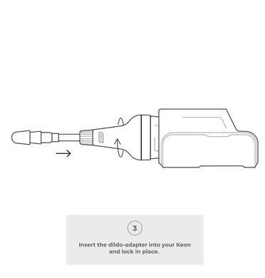Адаптер для фалоімітатора Kiiroo Keon Dildo Adapter зображення