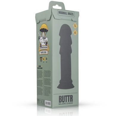 Анальная пробка с присоской BUTTR MadBull Muzzl XXL Dildo (диаметр 5,7-7 см) картинка