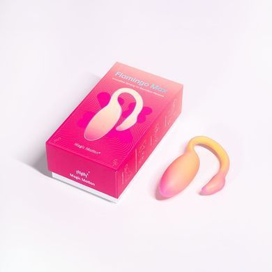 Смарт-виброяйцо Magic Motion Flamingo Max Orange (диаметр 3,2 см) картинка