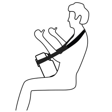 Ремень-крепление на шею для мастурбатора Kiiroo Keon neck strap картинка
