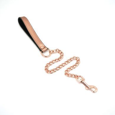 Ошейник с поводком Liebe Seele Rose Gold Memory Collar with Leash картинка