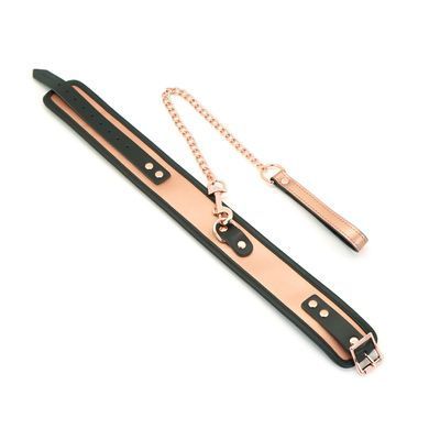 Ошейник с поводком Liebe Seele Rose Gold Memory Collar with Leash картинка