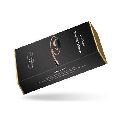 Ошейник с поводком Liebe Seele Rose Gold Memory Collar with Leash картинка