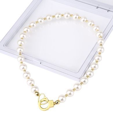 Перлинний нашийник з повідцем LOCKINK Pearl Collar & Leash Set зображення