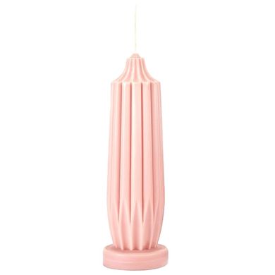 Розкішна масажна воскова свічка Zalo Massage Candle Pink (діаметр 4 см) зображення