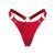 Трусики з натуральної шкіри Feral Feelings String Bikini Red зображення