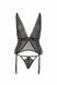 Стильный корсет + стринги Passion Exclusive MIRAJANE CORSET black, размер XXL/XXXL картинка 3