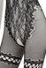 Ажурный бодистокинг с открытым доступом Obsessive Bodystocking F213, размер S/M/L картинка 16