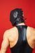 Закрытая кожаная маска со шнуровкой D&A Deprivation mask Leather картинка 2