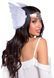 Повязка на голову с перьями Leg Avenue Feather headband White картинка 2