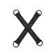 Набор для БДСМ Liebe Seele Black Lace and Neoprene 11pcs Bondage Kit (11 девайсов) картинка 9