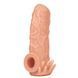 Насадка на член з отвором для мошонки Kokos Nude Sleeve NS 005, розмір L картинка 1