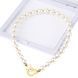 Перлинний нашийник з повідцем LOCKINK Pearl Collar & Leash Set картинка 5