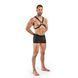 Портупея чоловіча Bedroom Fantasies Lionel High Halter Black картинка 5