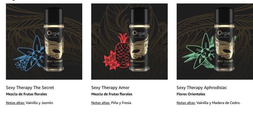 Масажна олія Orgie Sexy Therapy The Secret, ваніль та жасмин (200 мл) зображення