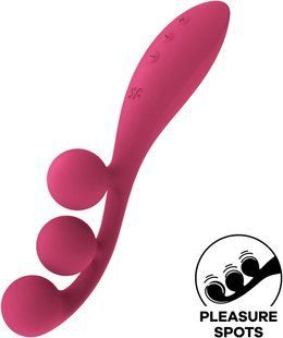 Універсальний гнучкий вібратор з 3 кульками Satisfyer Tri Ball 1 (діаметр 3,2 см) зображення