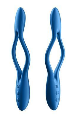 Універсальний гнучкий вібратор для пар Satisfyer Elastic Game Dark Blue (діаметр 2 см) зображення