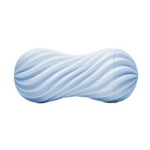 Мастурбатор с изменяемой интенсивностью и вакуумом Tenga FLEX Bubbly Blue картинка