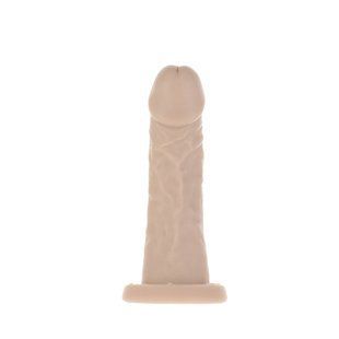 Изогнутый фаллоимитатор на присоске ADDICTION Edward 6&Prime; Curved Dong + вибропуля в подарок (диаметр 3,9 см) картинка