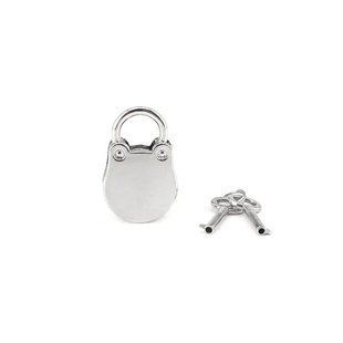 Замочок жабка з ключами Liebe Seele Frog Shape Padlock Silver (2 шт) зображення