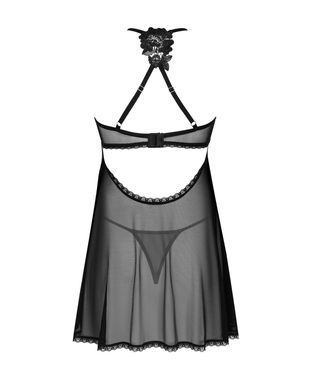Чарівний пеньюар + трусики Obsessive Latinesa babydoll & thong, розмір XS/S зображення