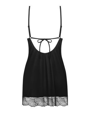 Чарівна сорочка і трусики Obsessive Lobellis chemise & thong, розмір XS/S зображення
