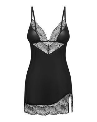 Чарівна сорочка і трусики Obsessive Lobellis chemise & thong, розмір XS/S зображення