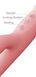 Вібратор-кролик з підігрівом та вакуумною стимуляцією Zalo ROSE Vibrator Strawberry Pink (діаметр 3,7 см) картинка 12
