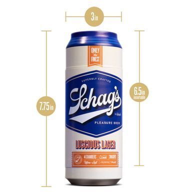 Мастурбатор Schag&rsquo;s by Blush Luscious Lager Masturbator Frosted зображення