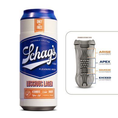 Мастурбатор Schag&rsquo;s by Blush Luscious Lager Masturbator Frosted зображення
