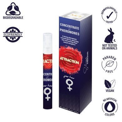 Спрей з феромонами для неї Concentrated Pheromones for Her Attraction (10 мл) зображення