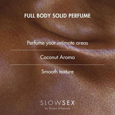 Твердий парфум для всього тіла Bijoux Indiscrets Slow Sex Full Body solid perfume (8 г) зображення
