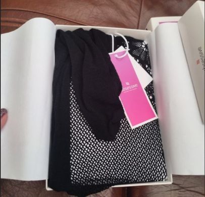 Ажурний бодістокінг із відкритим доступом Obsessive Bodystocking F221, розмір S/M/L зображення