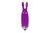 Мини вибратор кролик Adrien Lastic Pocket Vibe Rabbit Purple, Фіолетовий зображення