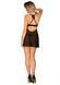 Чарівний пеньюар + трусики Obsessive Latinesa babydoll & thong, розмір XS/S картинка 7