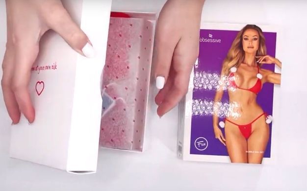 Сексуальный комплект с помпонами Obsessive Bobble Girl картинка