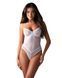 Очаровательное боди Obsessive Alissium Teddy White, размер XS/S картинка 1