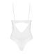 Очаровательное боди Obsessive Alissium Teddy White, размер XS/S картинка 4