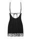 Чарівна сорочка і трусики Obsessive Lobellis chemise & thong, розмір XS/S картинка 4