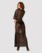 Прозорий пеньюар Obsessive Estiqua peignoir, розмір XS/S картинка 2