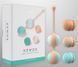 Набор вагинальных шариков Liebe Kewos Peach/Mint (15, 25, 35, 45 и 55 г.) картинка 2